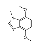 (9ci)-4,7-二甲氧基-1-甲基-1H-苯并咪唑结构式