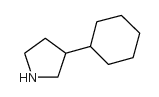 3-环己基吡咯烷结构式