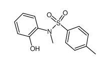 N-methyl-N-(2'-hydroxyphenyl)-4-toluenesulfonamide结构式
