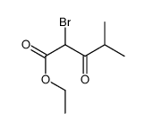 ethyl 2-bromo-4-methyl-3-oxopentanoate Structure
