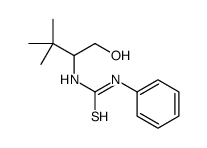 1-[(2S)-1-hydroxy-3,3-dimethylbutan-2-yl]-3-phenylthiourea Structure