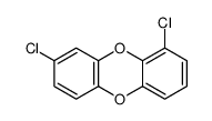 1,8-dichlorodibenzo-p-dioxin结构式