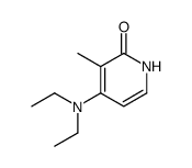4-(diethylamino)-3-methyl-2-pyridinone Structure
