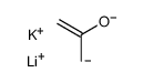 lithio potassio acetone结构式