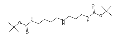 N1,N3-DiBoc-spermidine Structure