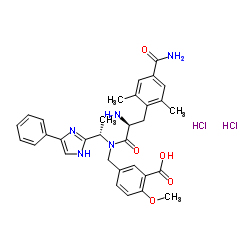 伊卢多啉二盐酸盐结构式
