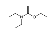 (1-ethoxy-vinyl)-diethyl-amine结构式