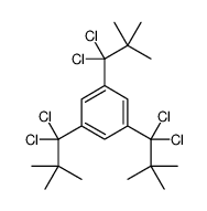 1,3,5-tris(1,1-dichloro-2,2-dimethylpropyl)benzene Structure