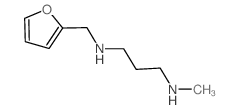 N1-(2-Furylmethyl)-N3-methyl-1,3-propanediamine结构式