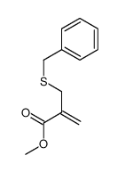 methyl 2-(benzylsulfanylmethyl)prop-2-enoate结构式