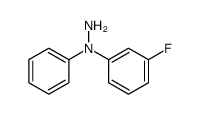 Hydrazine, 1-(3-fluorophenyl)-1-phenyl结构式