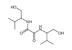 N,N'-bis(1-hydroxy-3-methylbutan-2-yl)oxamide Structure