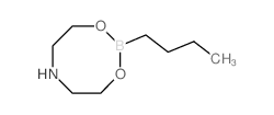 4H-1,3,6,2-Dioxazaborocine,2-butyltetrahydro-结构式