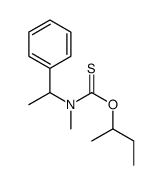 O-sec-Butyl methyl(1-phenylethyl)carbamothioate Structure