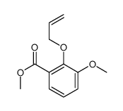 methyl 3-methoxy-2-prop-2-enoxybenzoate结构式