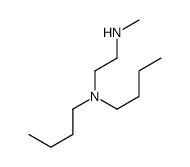 N',N'-dibutyl-N-methylethane-1,2-diamine结构式