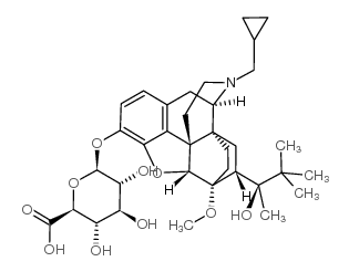 buprenorphine b-d-glucuronide结构式