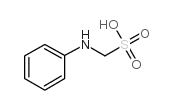 Methanesulfonic acid,1-(phenylamino)- Structure