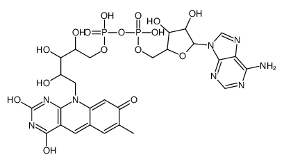 8-demethyl-8-hydroxy-5-deaza-5-carba-FAD结构式