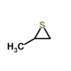 2-Methylthiirane Structure