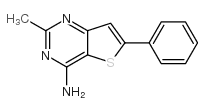 4-氨基-2-甲基-6-苯基噻吩[3,2-d]嘧啶结构式