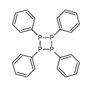 1,2,3,4-tetraphenyltetraphosphetane Structure