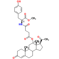 Progesterone Carboxylic Acid Methyl Ester结构式