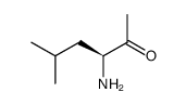 2-Hexanone, 3-amino-5-methyl-, (S)- (9CI)结构式
