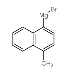 4-甲基-1-萘基溴化镁结构式