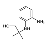 2-(2-aminoanilino)-2-methylpropan-1-ol结构式
