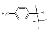 1-甲基-4-(全氟乙基)甲苯结构式