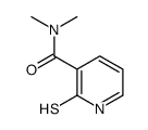 N,N-Dimethyl-2-thioxo-1,2-dihydro-3-pyridinecarboxamide结构式