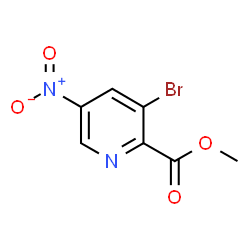 Methyl 3-bromo-5-nitropicolinate Structure
