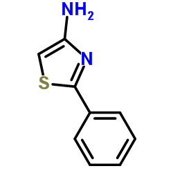 2-苯基噻唑-4-胺结构式
