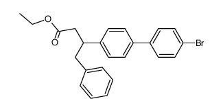 ethyl 3-(4'-bromo-[1,1'-biphenyl]-4-yl)-4-phenylbutanoate Structure