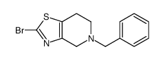 5-benzyl-2-bromo-6,7-dihydro-4H-[1,3]thiazolo[4,5-c]pyridine Structure