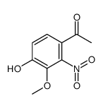 1-(4-hydroxy-3-methoxy-2-nitrophenyl)ethanone Structure