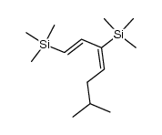 (6-methylhepta-1,3-diene-1,3-diyl)bis(trimethylsilane)结构式