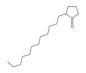 2-dodecylthiolane 1-oxide结构式