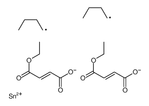 (Z,Z)-9,9-二丁基-4,7,11-三氧代-3,8,10-三氧杂-9-锡杂十四碳-5,12-二烯-14-酸乙酯结构式