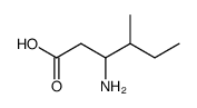 3-amino-4-methylhexanoic acid Structure