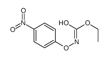 ethyl N-(4-nitrophenoxy)carbamate结构式