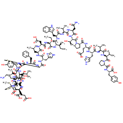 Big Endothelin-1 (1-31) (human, bovine) trifluoroacetate salt结构式