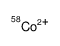 cobalt-58(2+) Structure
