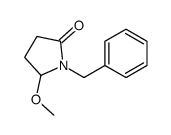 1-benzyl-5-methoxypyrrolidin-2-one Structure