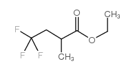 Ethyl 2-methyl-4,4,4-trifluorobutyrate structure