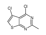 4,5-dichloro-2-methylthieno[2,3-d]pyrimidine Structure