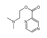 2-(dimethylamino)ethyl pyrazine-2-carboxylate Structure