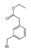 Ethyl 2-(3-(bromomethyl)phenyl)acetate Structure