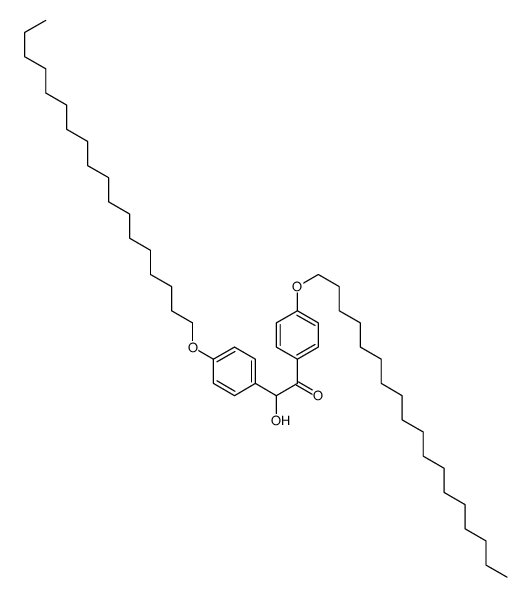 2-hydroxy-1,2-bis(4-octadecoxyphenyl)ethanone Structure
